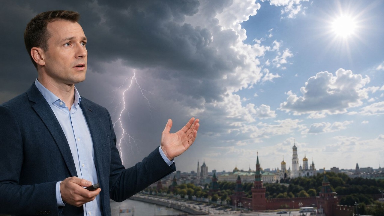 Метеоролог рассказал о предстоящих грозах и жаре в Москве